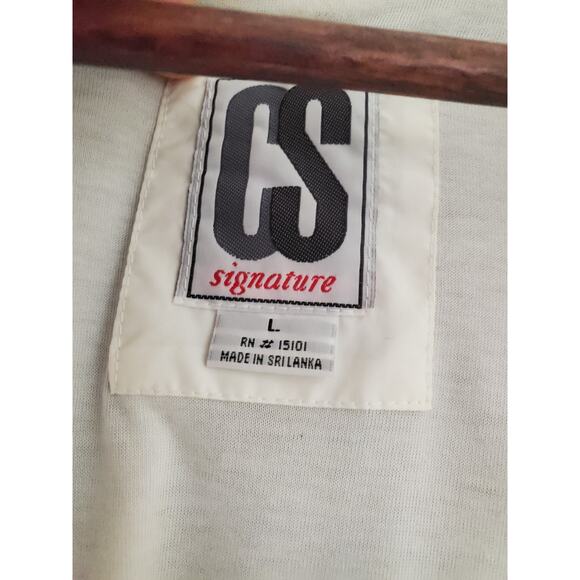 Retro CS SIGNATURE Matching Pants Jacket 90s Windbreaker Womens LRG - Picture 10 of 11